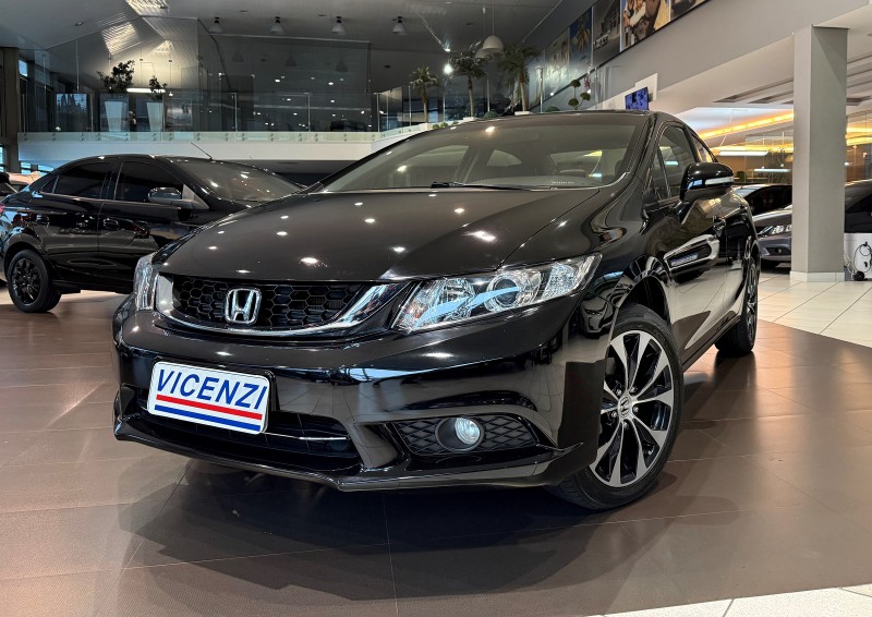 civic 2.0 lxr 16v flex 4p automatico 2015 farroupilha
