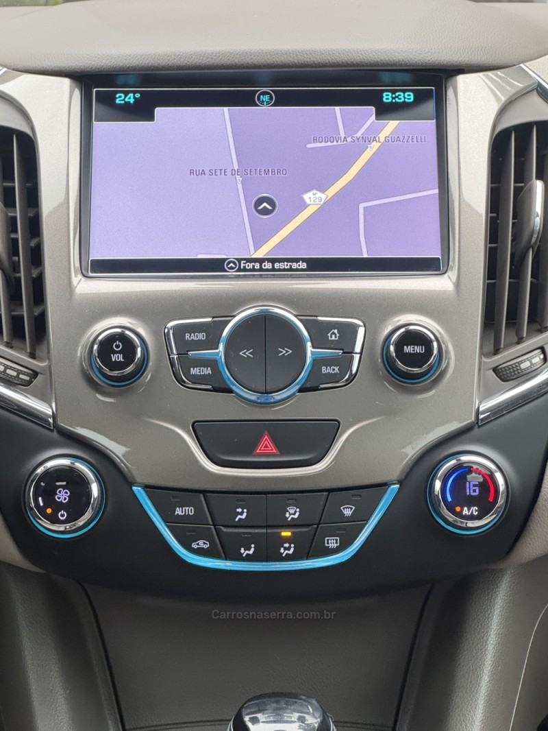 CRUZE 1.4 TURBO LTZ 16V FLEX 4P AUTOMÁTICO - 2018 - ENCANTADO