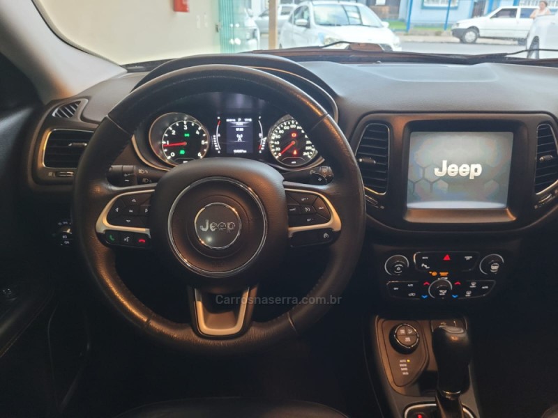 COMPASS 2.0 16V DIESEL LONGITUDE 4X4 AUTOMÁTICO - 2018 - CANELA
