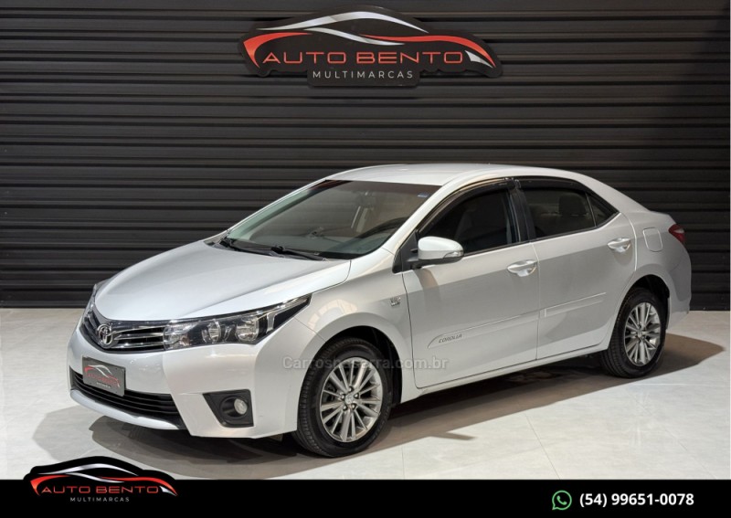 corolla 2.0 xei 16v flex 4p automatico 2016 bento goncalves