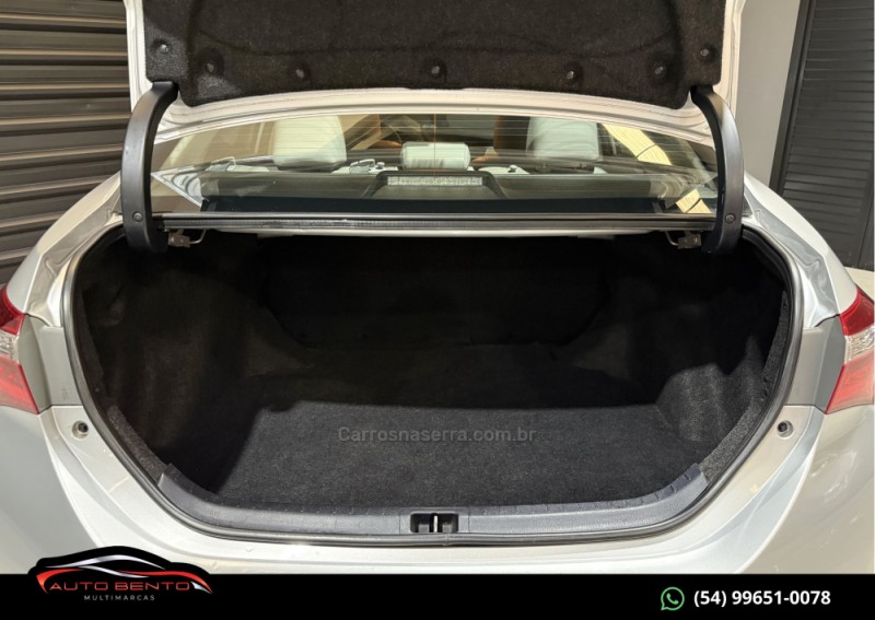 COROLLA 2.0 XEI 16V FLEX 4P AUTOMÁTICO - 2016 - BENTO GONçALVES