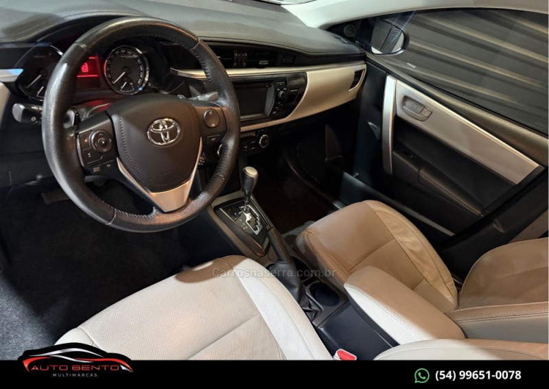 COROLLA 2.0 XEI 16V FLEX 4P AUTOMÁTICO - 2016 - BENTO GONçALVES