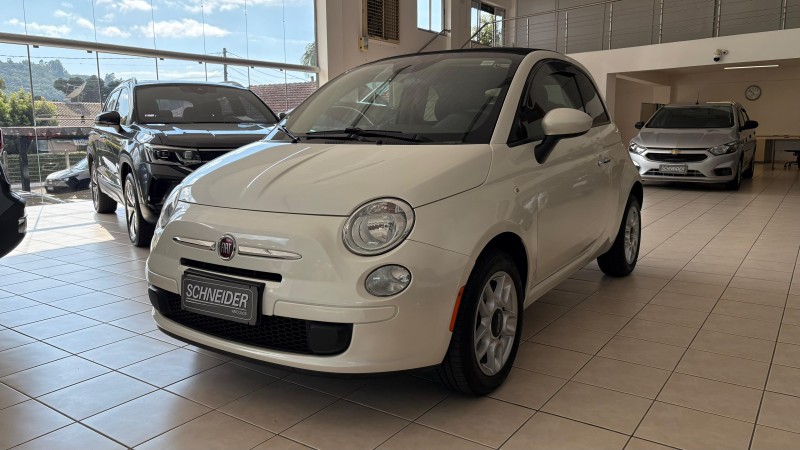 500 1.4 CABRIO 8V FLEX 2P AUTOMATIZADO - 2014 - NOVA PETRóPOLIS