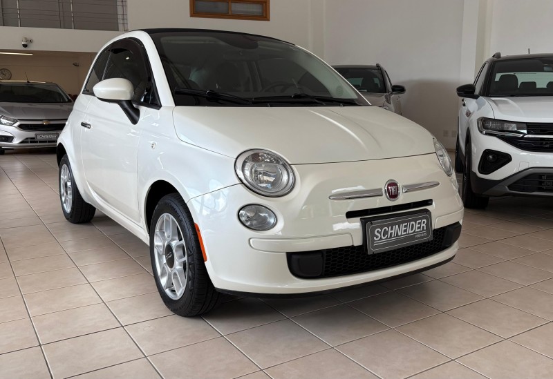 500 1.4 cabrio 8v flex 2p automatizado 2014 nova petropolis