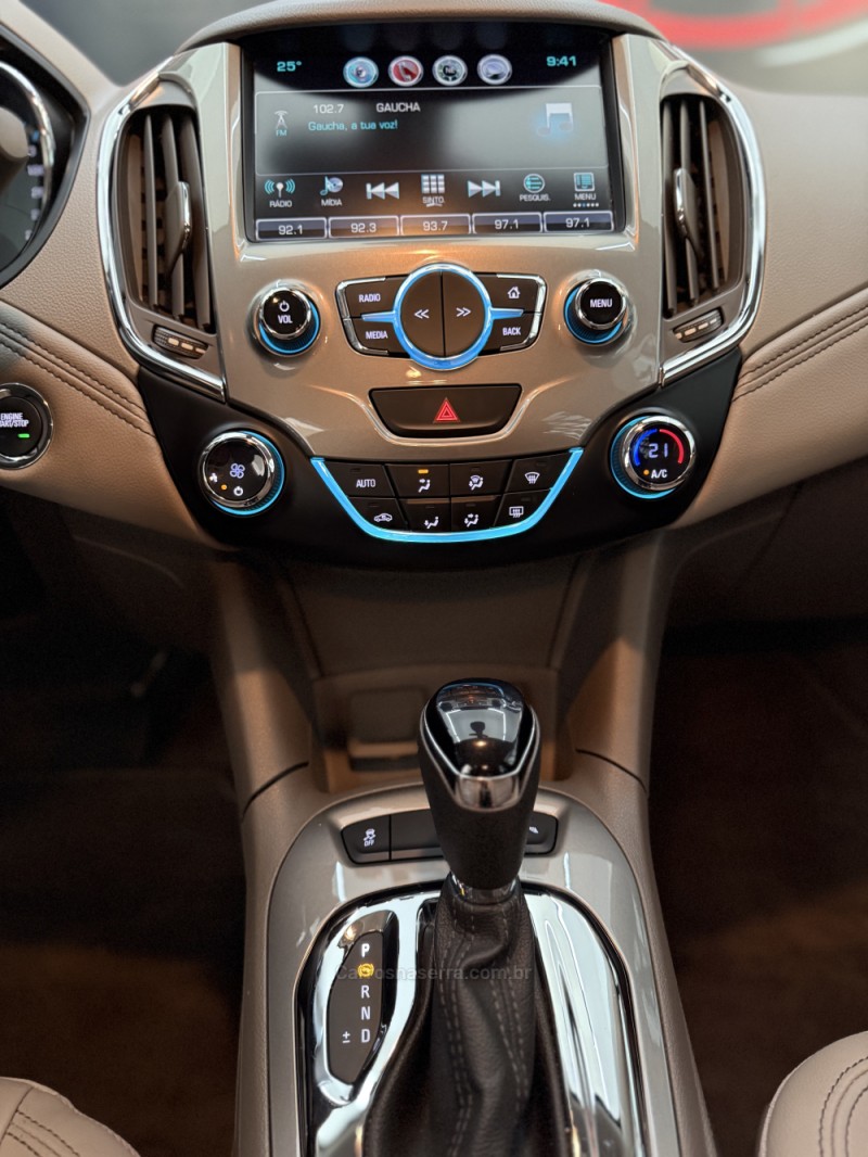 CRUZE 1.4 TURBO LTZ 16V FLEX 4P AUTOMÁTICO - 2019 - FARROUPILHA