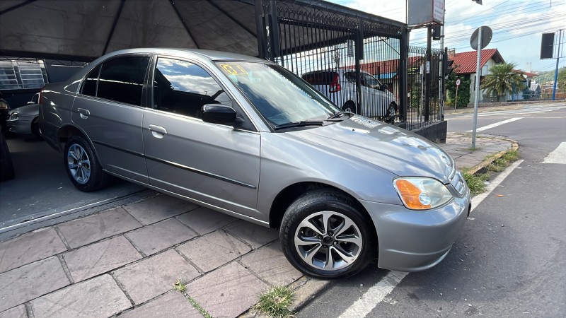 CIVIC 1.7 LX 16V GASOLINA 4P MANUAL - 2001 - CAXIAS DO SUL
