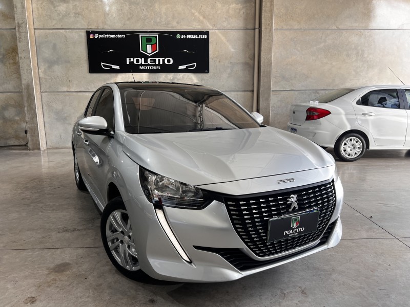 208 1.6 active pack 16v flex 4p automatico 2021 caxias do sul