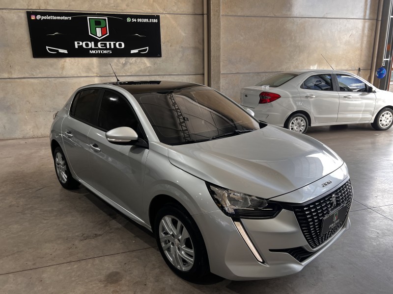 208 1.6 ACTIVE PACK 16V FLEX 4P AUTOMÁTICO - 2021 - CAXIAS DO SUL