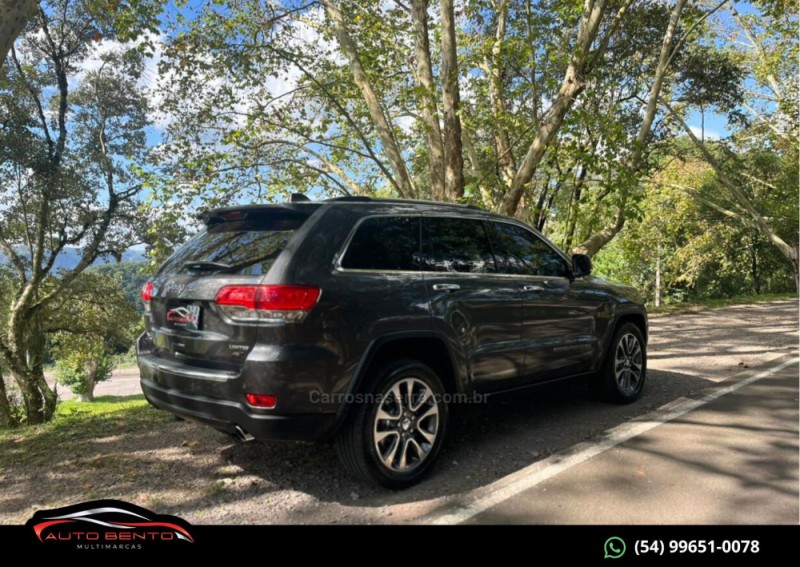 GRAND CHEROKEE 3.0 LIMITED 4X4 V6 24V TURBO DIESEL 4P AUTOMÁTICO - 2018 - BENTO GONçALVES