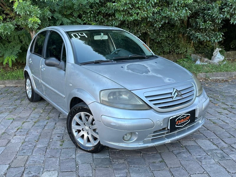 C3 1.6 I EXCLUSIVE 16V GASOLINA 4P MANUAL - 2004 - CAXIAS DO SUL