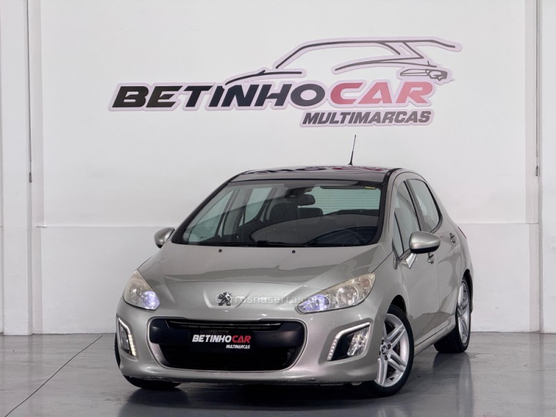 308 2.0 feline 16v flex 4p automatico 2013 estancia velha