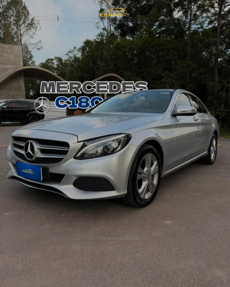 c 180 1.6 cgi 16v turbo gasolina 4p automatico 2016 caxias do sul