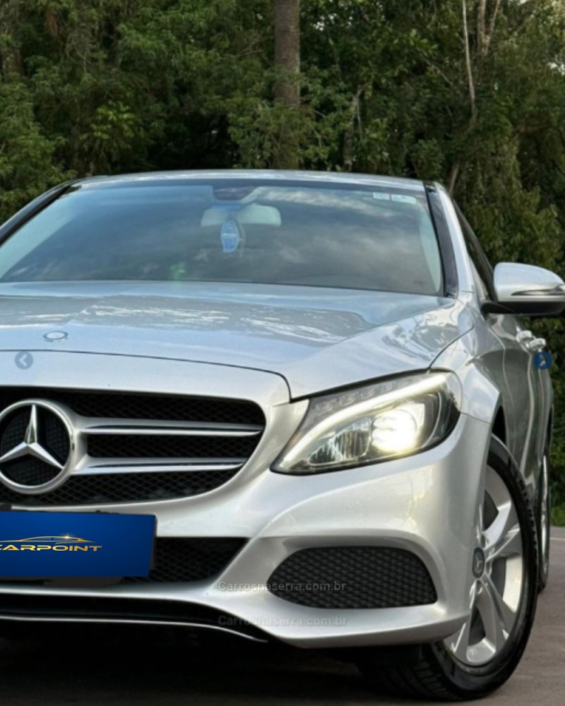 C 180 1.6 CGI 16V TURBO GASOLINA 4P AUTOMÁTICO - 2016 - CAXIAS DO SUL