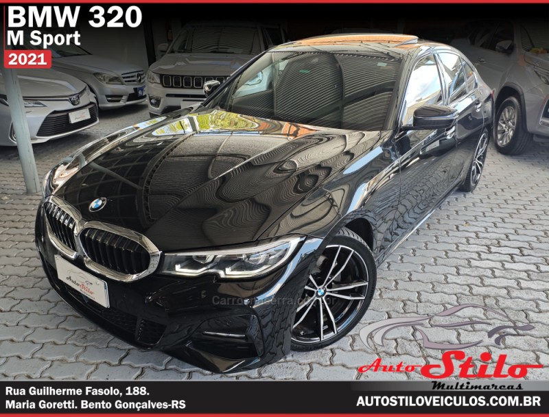 320i 2.0 m sport 16v turbo gasolina 4p automatico 2021 bento goncalves