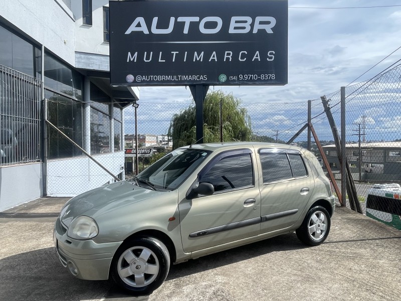 clio 1.0 privilege 16v gasolina 4p manual 2002 caxias do sul