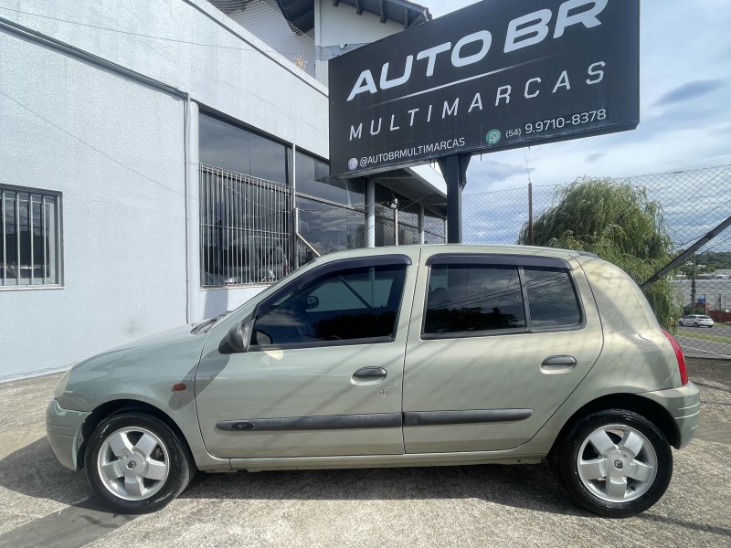 CLIO 1.0 PRIVILÉGE 16V GASOLINA 4P MANUAL - 2002 - CAXIAS DO SUL