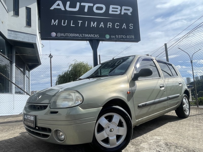 CLIO 1.0 PRIVILÉGE 16V GASOLINA 4P MANUAL - 2002 - CAXIAS DO SUL