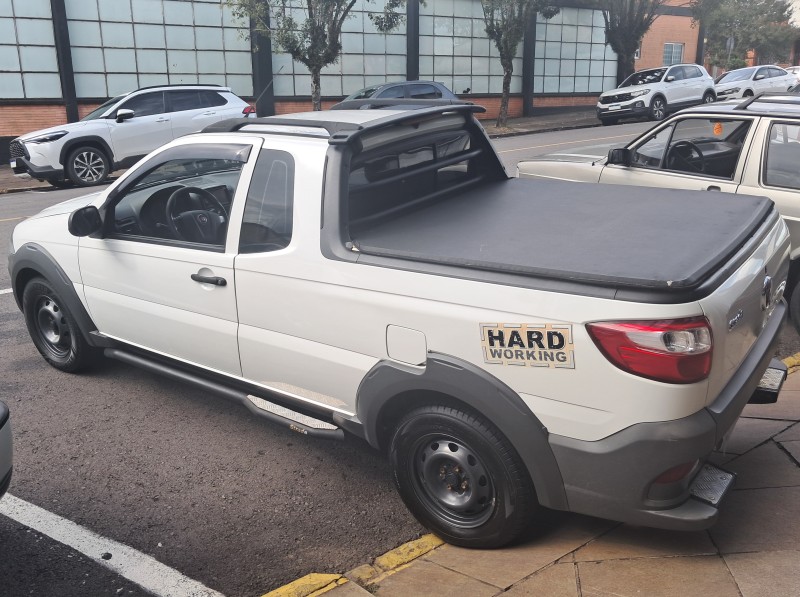 STRADA 1.4 MPI HARD WORKING CE 8V FLEX 2P MANUAL - 2016 - FLORES DA CUNHA