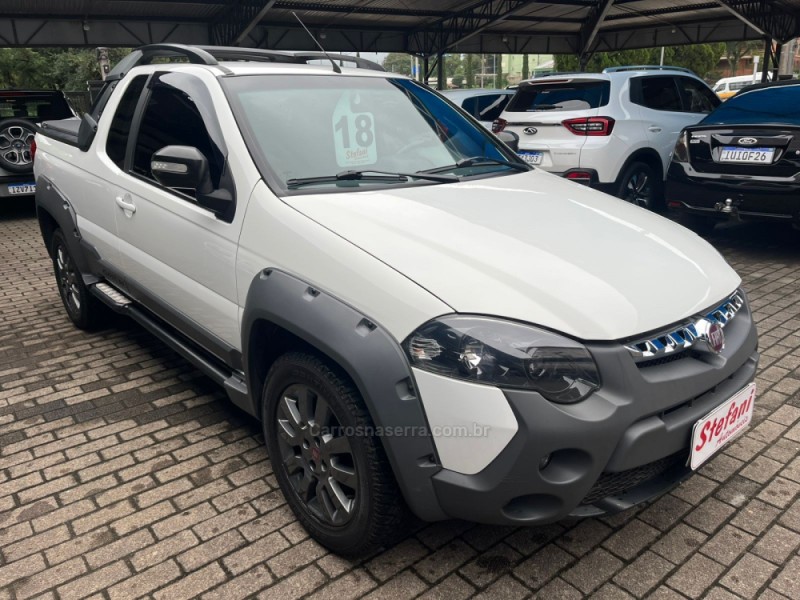 STRADA 1.8 MPI ADVENTURE CE 16V FLEX 2P MANUAL - 2018 - FELIZ