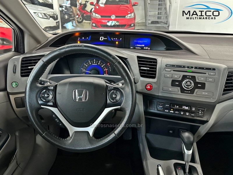 CIVIC 2.0 LXR 16V FLEX 4P AUTOMÁTICO - 2014 - NOVO HAMBURGO