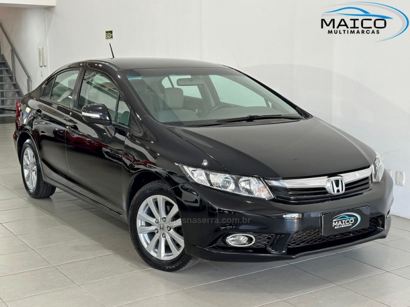 civic 2.0 lxr 16v flex 4p automatico 2014 novo hamburgo