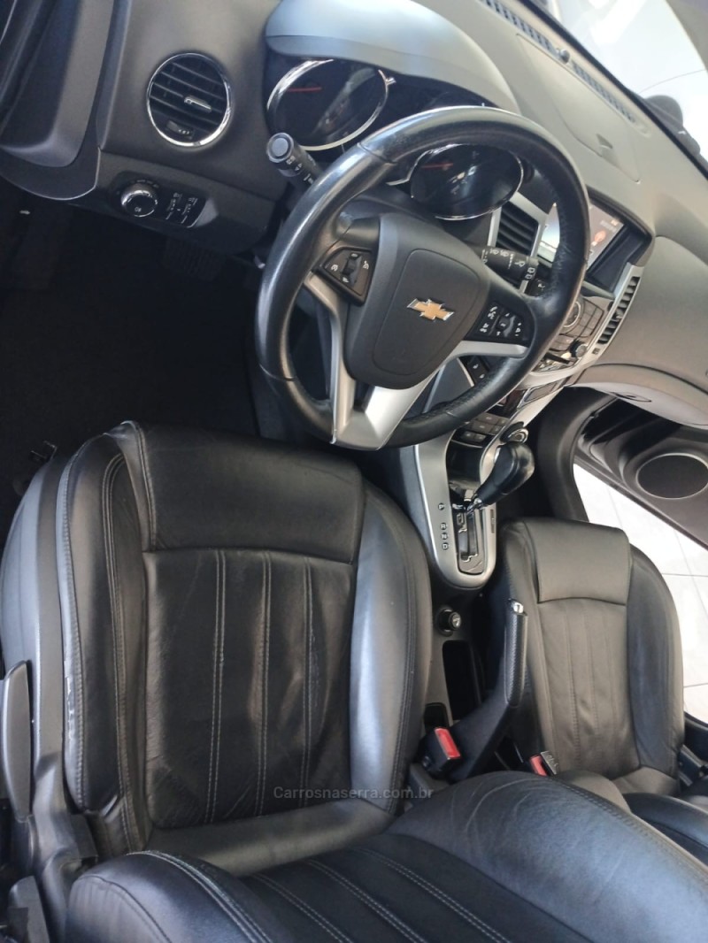 CRUZE 1.8 LTZ SPORT6 16V FLEX 4P AUTOMÁTICO - 2014 - NOVA PRATA