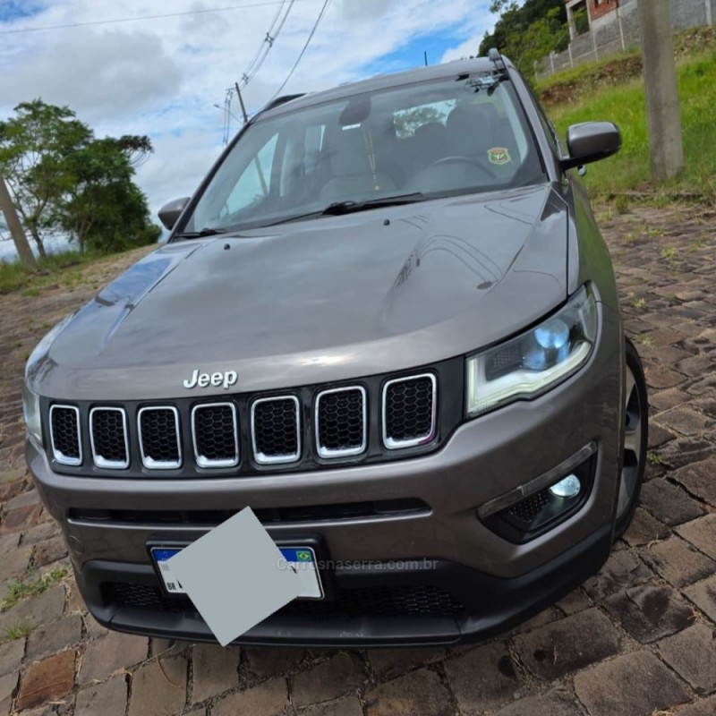 COMPASS 2.0 16V FLEX LONGITUDE AUTOMÁTICO - 2018 - NOVA BASSANO