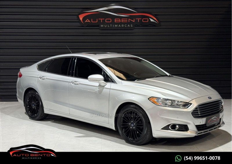 FUSION 2.0 TITANIUM AWD 16V GASOLINA 4P AUTOMÁTICO - 2014 - BENTO GONçALVES