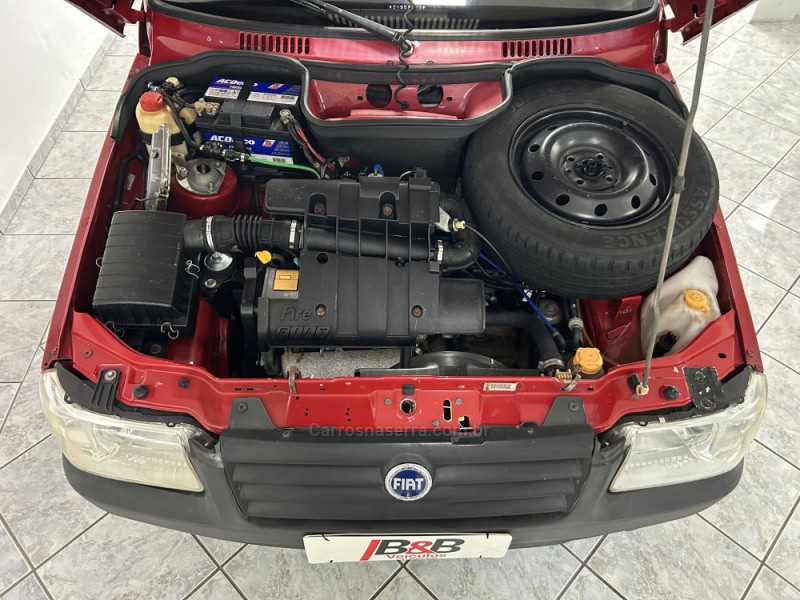 UNO 1.0 MPI MILLE FIRE ECONOMY 8V FLEX 2P MANUAL - 2008 - NOVA PRATA