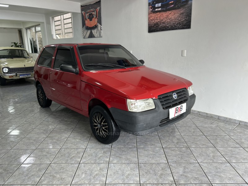 UNO 1.0 MPI MILLE FIRE ECONOMY 8V FLEX 2P MANUAL - 2008 - NOVA PRATA