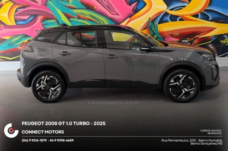 2008 1.0 TURBO GT 200 FLEX 4P AUTOMÁTICO - 2025 - BENTO GONçALVES
