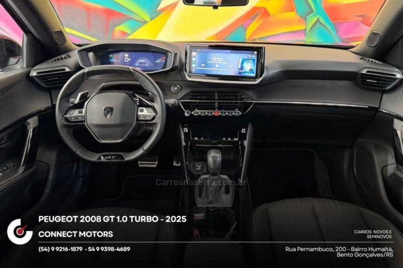 2008 1.0 TURBO GT 200 FLEX 4P AUTOMÁTICO - 2025 - BENTO GONçALVES
