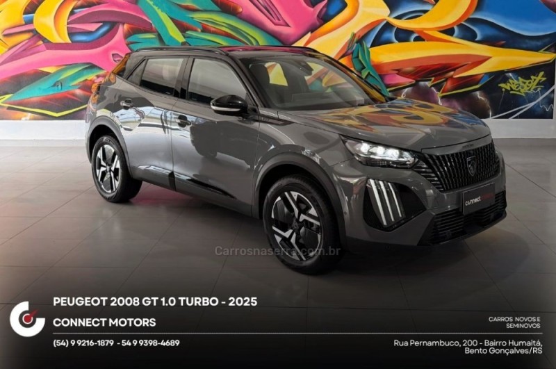 2008 1.0 turbo gt 200 flex 4p automatico 2025 bento goncalves