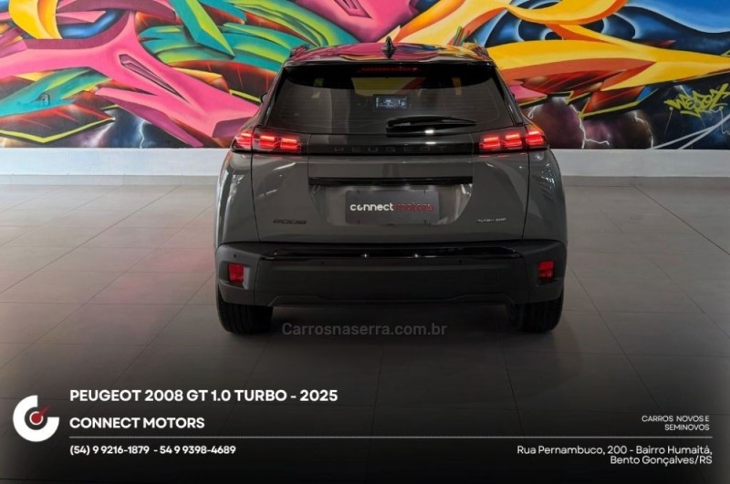 2008 1.0 TURBO GT 200 FLEX 4P AUTOMÁTICO - 2025 - BENTO GONçALVES