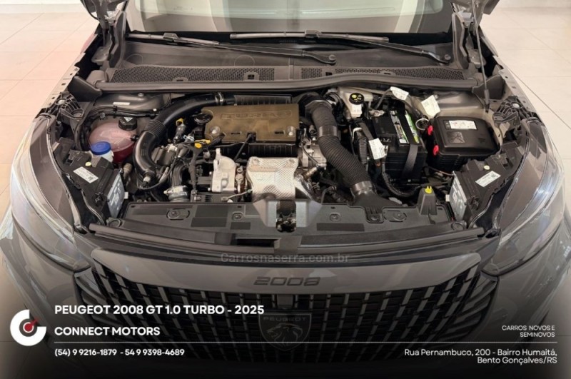 2008 1.0 TURBO GT 200 FLEX 4P AUTOMÁTICO - 2025 - BENTO GONçALVES