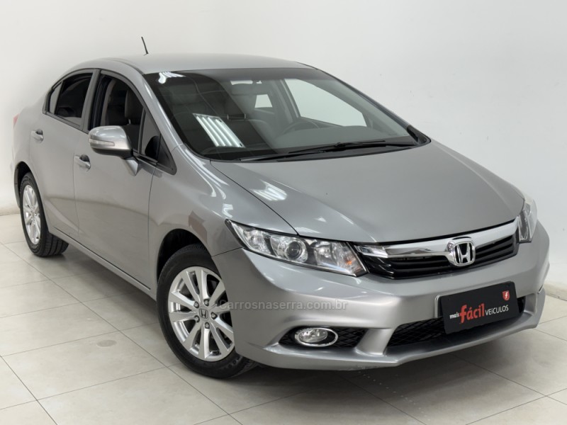 civic 2.0 lxr 16v flex 4p automatico 2014 santa cruz do sul