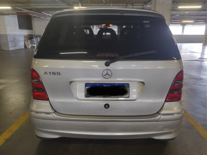 A 190 1.9 AVANTGARDE 8V GASOLINA 4P MANUAL - 2005 - CAXIAS DO SUL