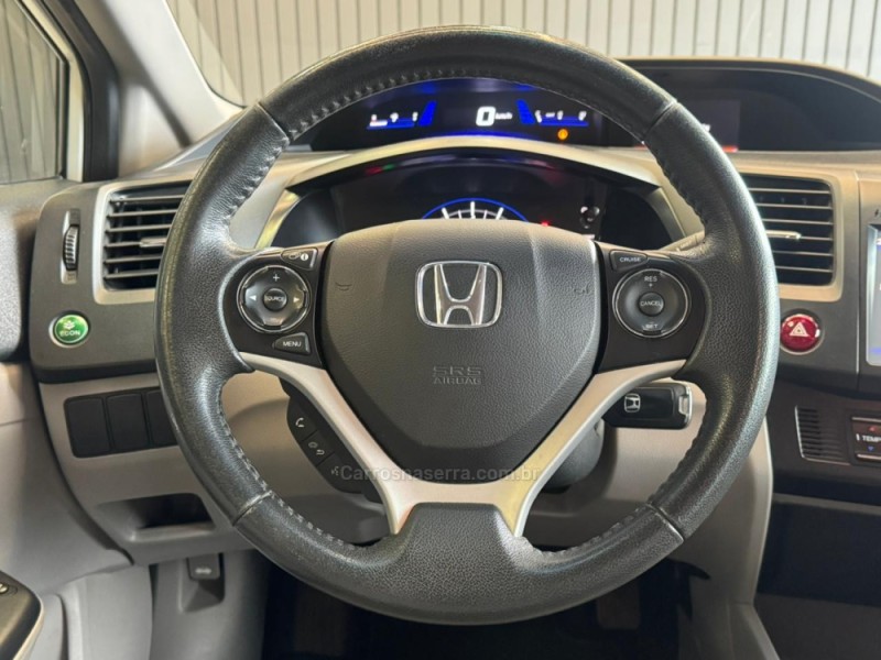 CIVIC 2.0 LXR 16V FLEX 4P AUTOMÁTICO - 2015 - DOIS IRMãOS