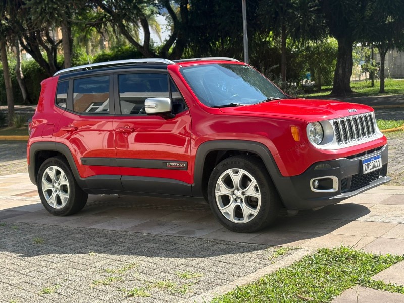 RENEGADE 1.8 16V FLEX LIMITED 4P AUTOMÁTICO - 2017 - FARROUPILHA