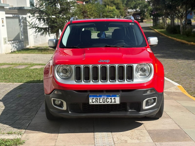 RENEGADE 1.8 16V FLEX LIMITED 4P AUTOMÁTICO - 2017 - FARROUPILHA