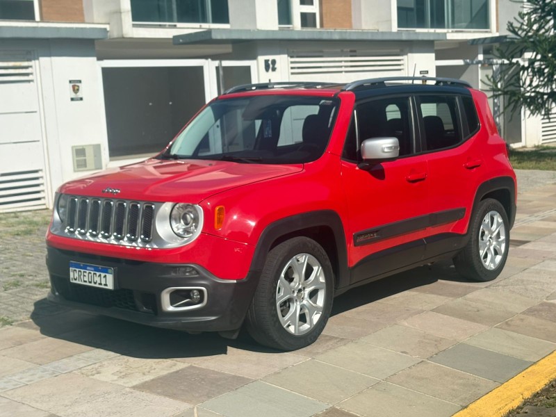 renegade 1.8 16v flex limited 4p automatico 2017 farroupilha