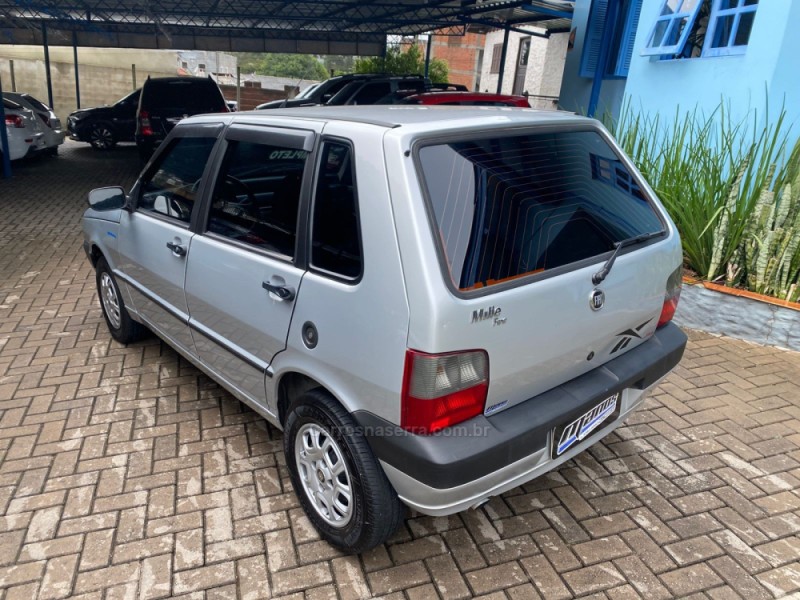 UNO 1.0 MPI MILLE FIRE 8V FLEX 4P MANUAL - 2008 - CANELA