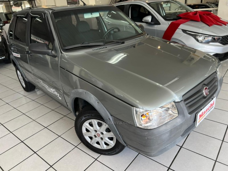 UNO 1.0 MPI MILLE WAY ECONOMY 8V FLEX 4P MANUAL - 2013 - CAXIAS DO SUL