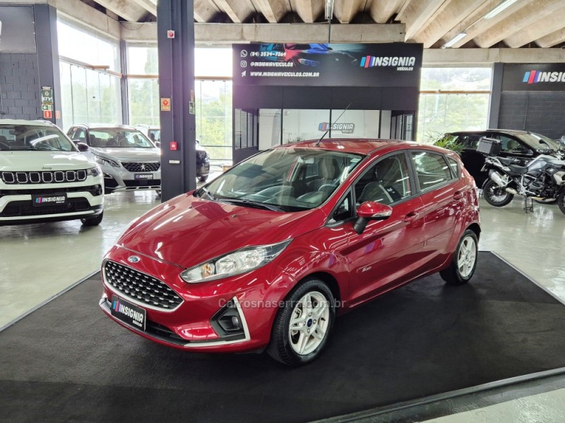 fiesta 1.6 sel hatch 16v flex 4p automatico 2018 caxias do sul