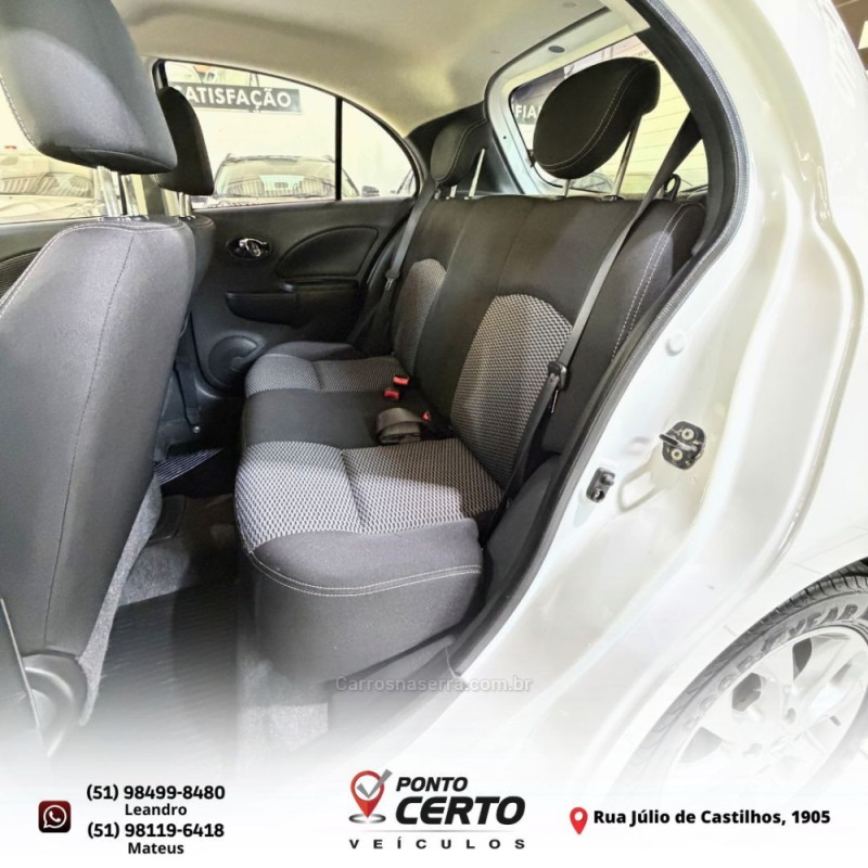 MARCH 1.6 SV 16V FLEX 4P XTRONIC - 2017 - SANTA CRUZ DO SUL