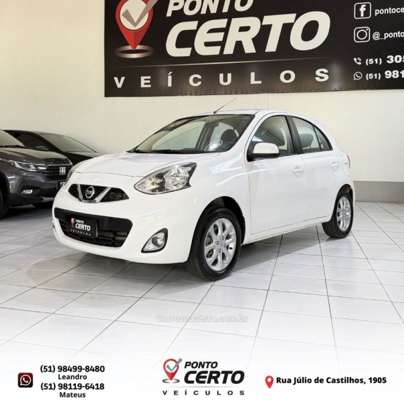 march 1.6 sv 16v flex 4p xtronic 2017 santa cruz do sul