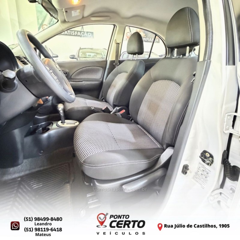 MARCH 1.6 SV 16V FLEX 4P XTRONIC - 2017 - SANTA CRUZ DO SUL