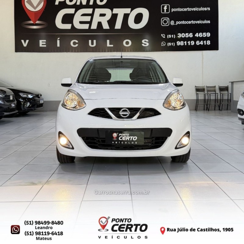 MARCH 1.6 SV 16V FLEX 4P XTRONIC - 2017 - SANTA CRUZ DO SUL