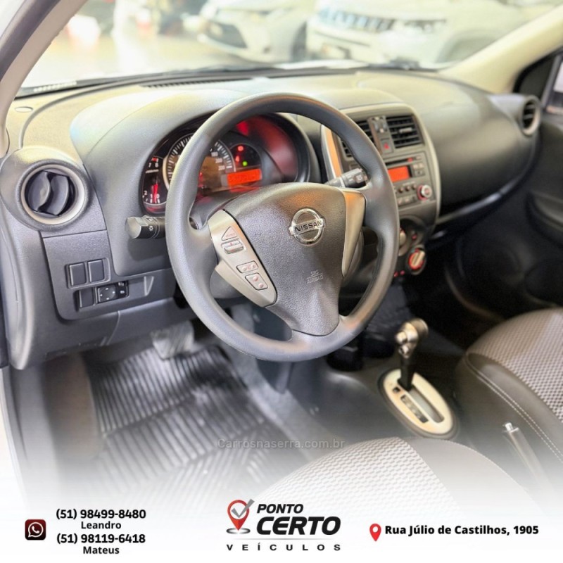 MARCH 1.6 SV 16V FLEX 4P XTRONIC - 2017 - SANTA CRUZ DO SUL