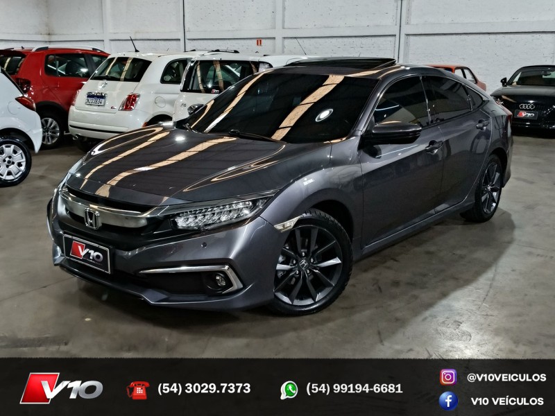 CIVIC 1.5 16V TOURING TURBO GASOLINA 4P AUTOMÁTICO - 2020 - CAXIAS DO SUL